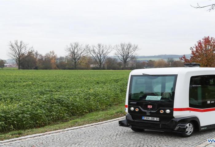 Bus Shuttle Tanpa Supir Ada di Jerman